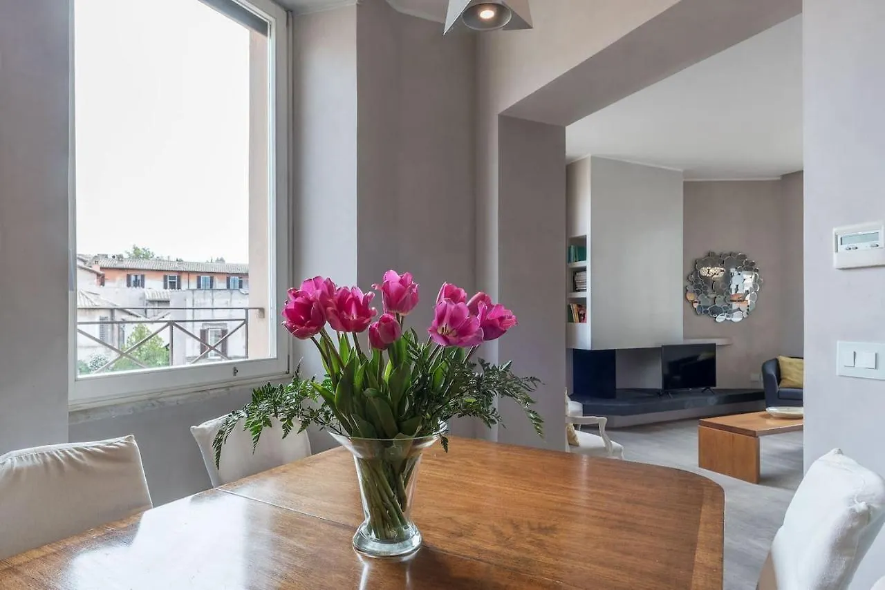 Apartment Stunning Views Over Central Rome'S Rooftops - Fromhometorome